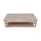 International Concepts Rectangle Josephine Solid Wood Coffee Table with Shelf, 50X26X20, Wood, Unfinished OT-19C - alternate 5